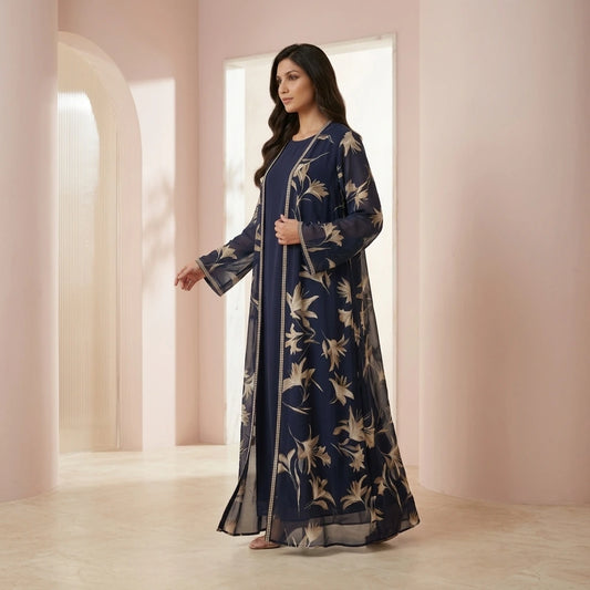 Midnight Lily Abaya