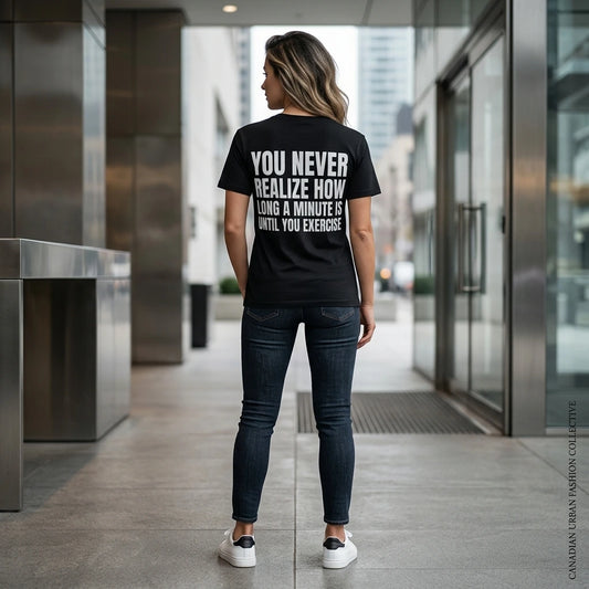 Back and Body Hurts Motivational Graphic T-Shirt