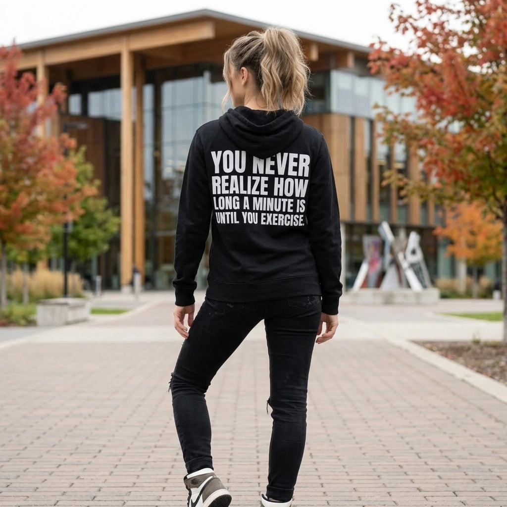 Gym Time - Shit Just Got Real Full-Sleeve Summer Hoodie