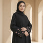 Noir Heritage Embroidered Abaya