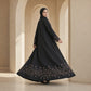 Noir Heritage Embroidered Abaya