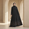 Noir Heritage Embroidered Abaya