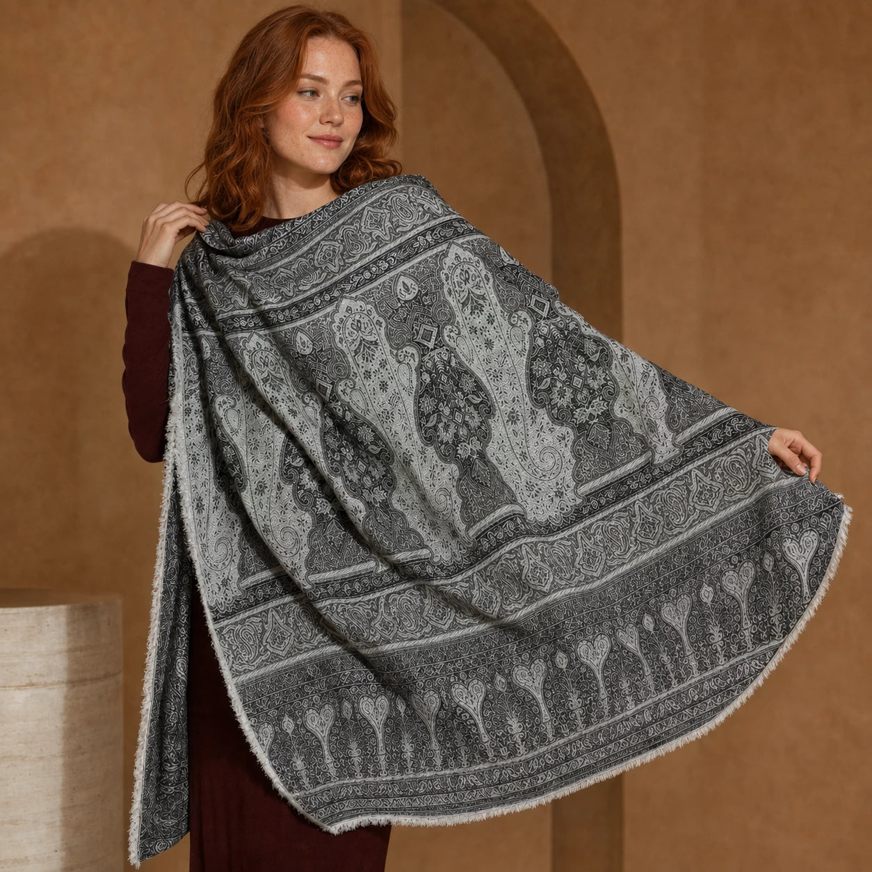 Liyana Pashmina-Style Shawl