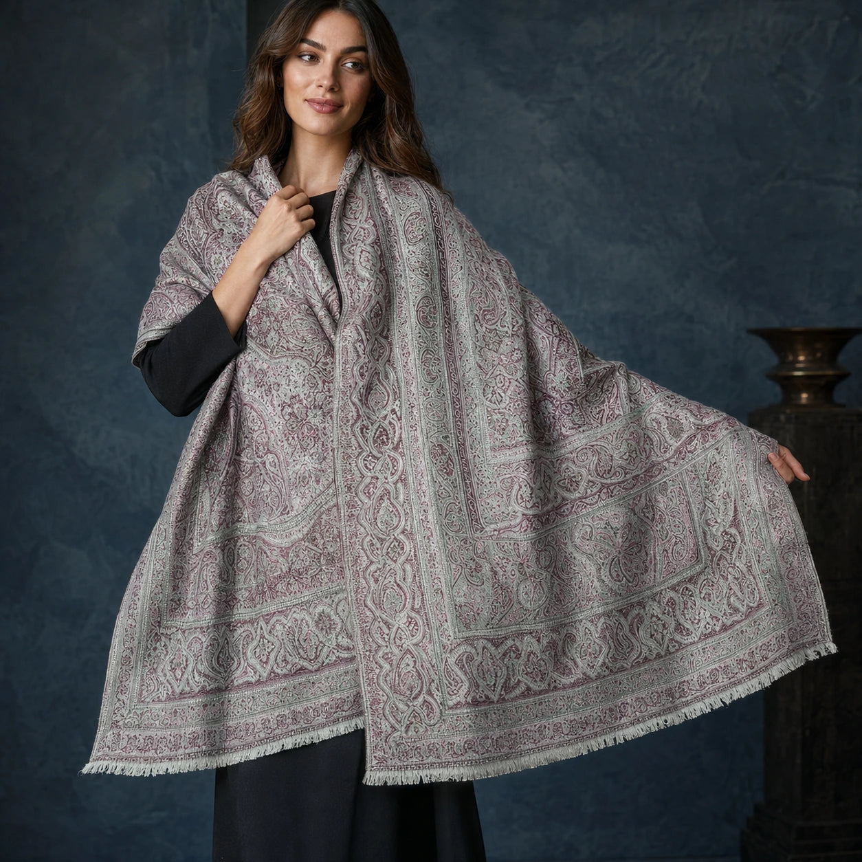 Liyana Pashmina-Style Shawl