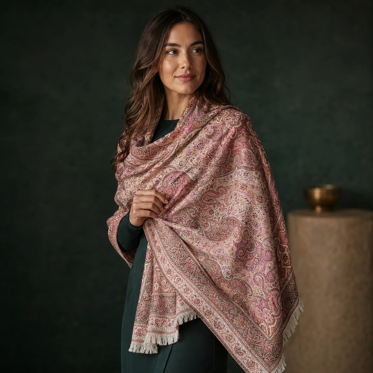 Liyana Pashmina-Style Shawl