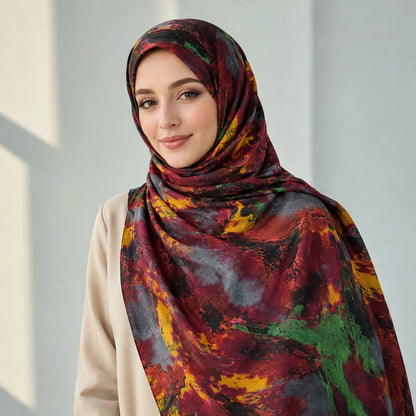 Rangoli Printed Hijab
