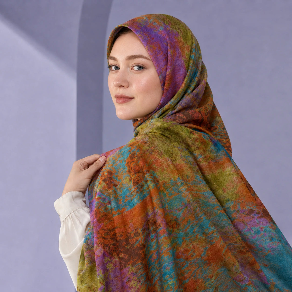 Rangoli Printed Hijab