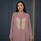 Butterfly Bloom Handwork Abaya