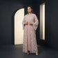 Blush Dantel Embellished Kimono Set