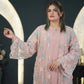 Blush Dantel Embellished Kimono Set