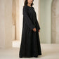 Midnight Jacquard Flare Abaya