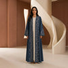 Azure Bloom Abaya