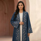 Azure Bloom Abaya