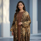 Coffee & Gold Agate Abaya