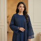 Navy Branching Abaya