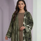 Olive Marbled Abaya