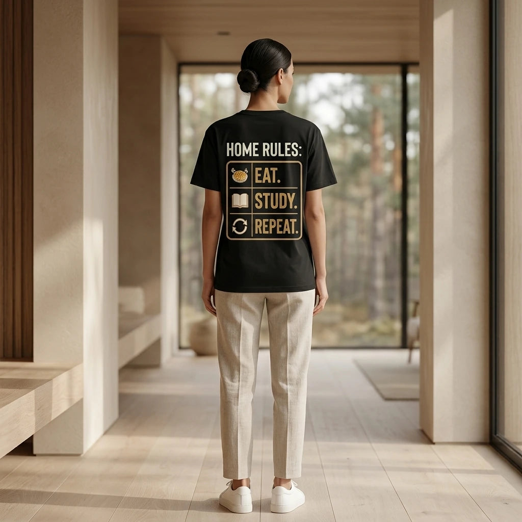 Study First, Questions Later Graphic T-Shirt