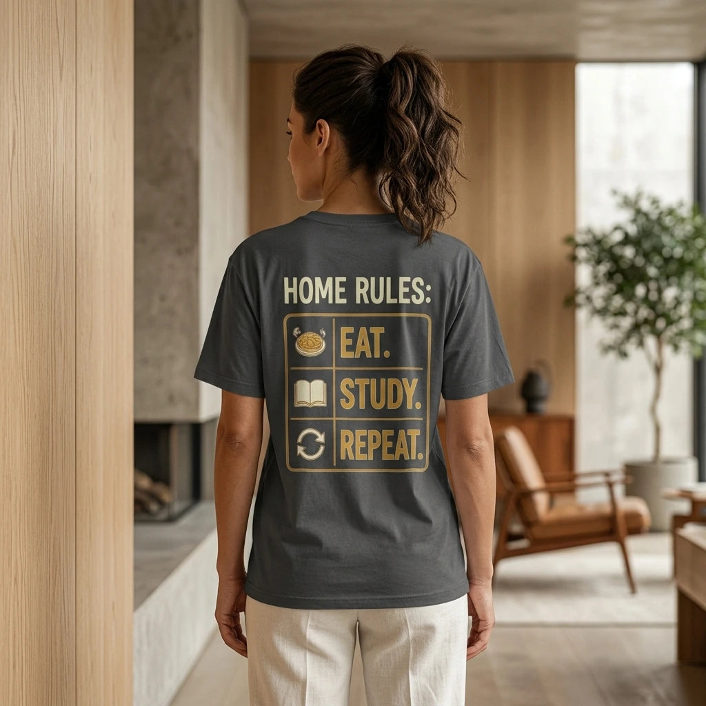 Study First, Questions Later Graphic T-Shirt