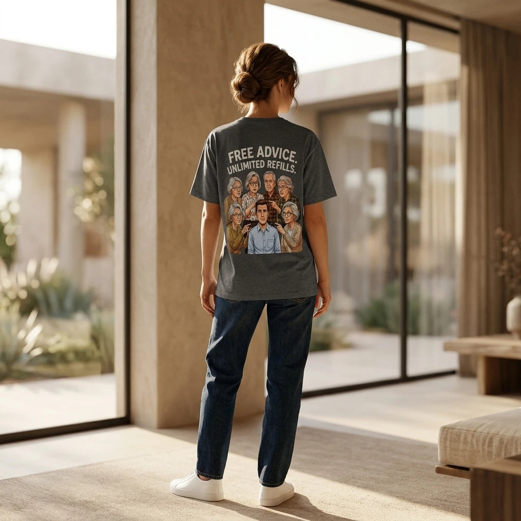 Family Group Chat Loading Graphic T-Shirt