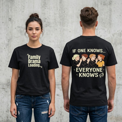 Family Drama Loading Graphic T-Shirt