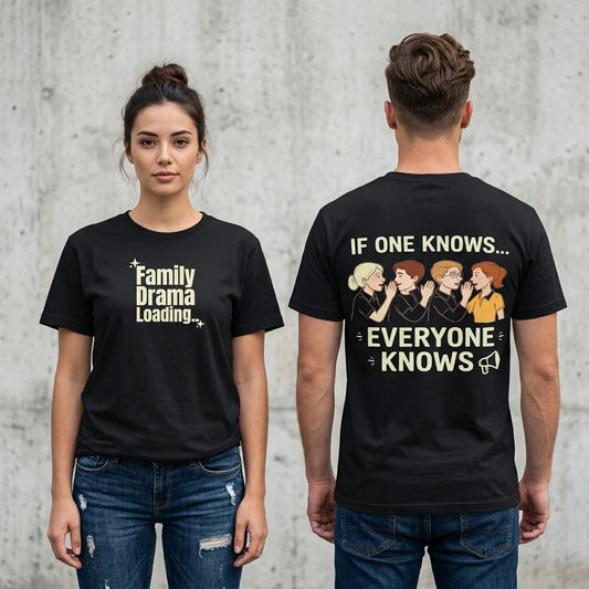 Family Drama Loading Graphic T-Shirt