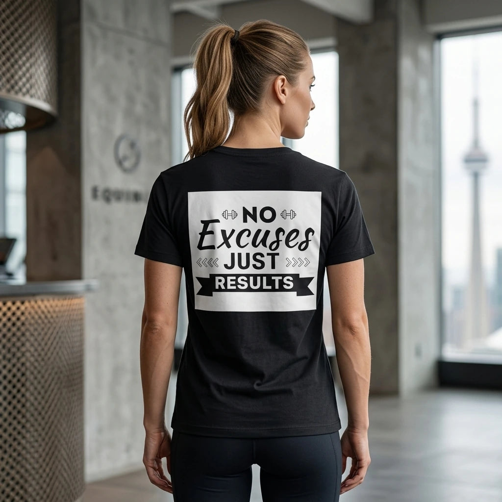 Back and Body Hurts No Excuses Graphic T-Shirt