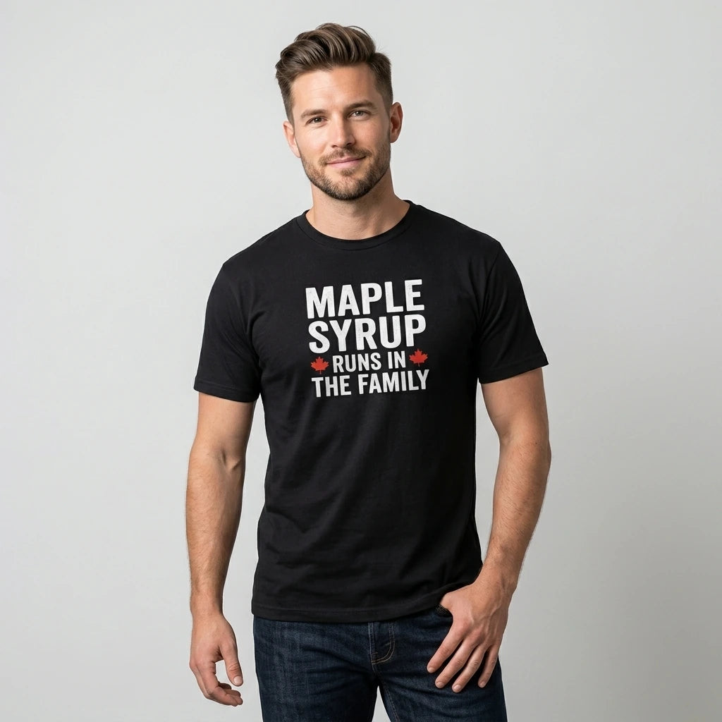 Maple Syrup True North Graphic T-Shirt