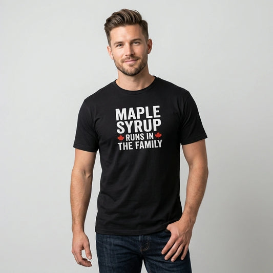 Maple Syrup True North Graphic T-Shirt
