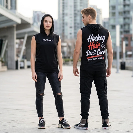 Eh Team Hockey Sleeveless Summer Hoodie