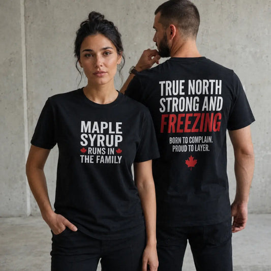 Maple Syrup True North Graphic T-Shirt