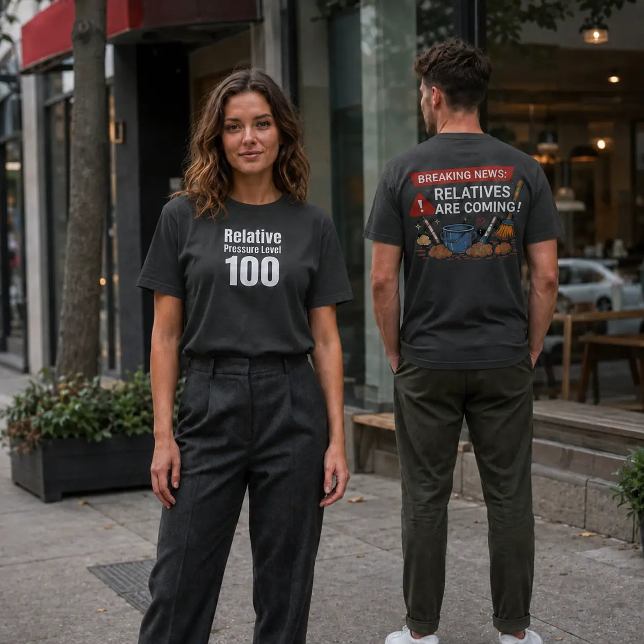 Relative Pressure Level 100 Graphic T-Shirt